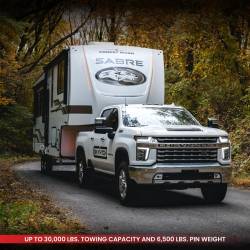 Gen Y Hitch - Nomad Static Fifth Wheel to Gooseneck 2 5/16 Inch Coupler 6.5K TW 30K Overall Towing Texture Black Fits 1621, 1116, & 1716 Frames Gen Y Hitch - Image 2