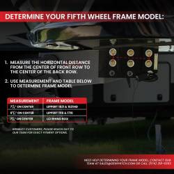 Gen Y Hitch - Nomad Static Fifth Wheel to Gooseneck 2 5/16 Inch Coupler 6.5K TW 30K Overall Towing Texture Black Fits 1621, 1116, & 1716 Frames Gen Y Hitch - Image 3