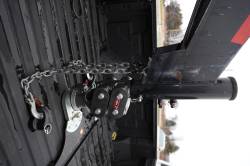 Gen Y Hitch - Spartan Torsion Flex Snap Latch 2.5 Inch Offset 4 Inch Round Tube Gooseneck 2 5/16 Inch Coupler Standard Height 4.5K TW 25K Towing Includes GH-098 Pin & Pull Rod Gen Y Hitch - Image 2