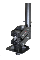 Spartan Torsion Flex King Pin 11 Inch Offset 4 Inch Round Tube Gooseneck 2 5/16 Inch Coupler Standard Height 3.5K TW 25K Towing & GH-097 Pin Gen Y Hitch