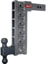 Mega Duty 2.5 Inch Shank 15 Inch Drop 3K TW 21K Hitch & GH-061 Dual-Ball & GH-0101 Stabilizer Kit Gen Y Hitch