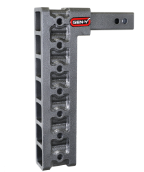 Mega Duty 2 Inch Shank 15 Inch Drop 2K TW 16K Hitch & GH-0100 Stabilizer Kit Gen Y Hitch