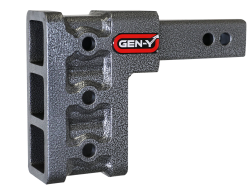 Mega Duty 2 Inch Shank 5 Inch Drop 2K TW 16K Hitch Only Gen Y Hitch