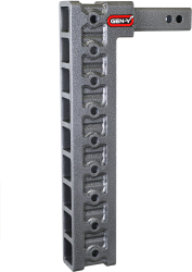 Mega Duty 2 Inch Shank 20 Inch Drop 1.5K TW 10K Hitch & GH-0100 Stabilizer Kit Gen Y Hitch