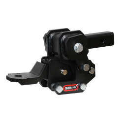 Gen Y Hitch - Voyager Hitch w/ Platinum Ball Mount (GH-103705) 4.75 Inch Tube 7K Overall Towing Capacity 700 LB Towing Tongue Weight Capacity 300 LB Cargo Tongue Weight Capacity at 24 Inch From Pin C/L to Cargo C/L Gen Y Hitch - Image 3