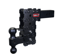 Gen Y Hitch - Phantom 2.5 Inch Solid Shank 7.5 Inch Drop 1.6K TW 16K Hitch & GH-051 Dual-Ball & GH-032 Pintle Lock Gen Y Hitch - Image 4