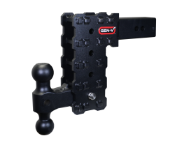 Gen Y Hitch - Phantom X 2.5 Inch Solid Shank 7.5 Inch Drop 1.6K TW 16K Hitch & GH-051 Dual-Ball Mount Gen Y Hitch - Image 4