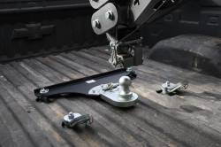 GoosePuck 5 Inch offset ball-puck mount for Dodge 25K Towing (With STD Ball Assy and 101571) Gen Y Hitch