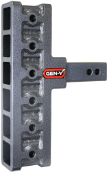 Mega Duty 2 Inch Offset Shank 5 Inch Rise 7.5 Inch Drop 2K TW 16K Hitch Only Gen Y Hitch