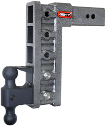 Gen Y Hitch - Mega Duty 3 Inch Shank 12 Inch Drop 3.5K TW 32K Hitch & GH-0161 Dual-Ball & GH-0162 Pintle Lock Gen Y Hitch - Image 1