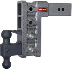 Gen Y Hitch - Mega Duty 3 Inch Shank 9 Inch Drop 3.5K TW 32K Hitch & GH-0161 Dual-Ball & GH-0162 Pintle Lock Gen Y Hitch - Image 1