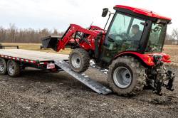 1 Pair Heavy Duty 10 Foot Aluminum Loading Ramps 15 Inch x 120 Inch 5K Capacity Per Ramp Gen Y Hitch