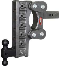 Gen Y Hitch - The Boss Torsion Flex 2.5 Inch Shank 12 Inch Drop 2.4K TW 21K Hitch & GH-061 Dual-Ball Gen Y Hitch - Image 3