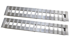 Gen Y Hitch - 1 Pair Heavy Duty 8 foot Foldable Aluminum Loading Ramp 15 Inch x 96 Inch 3K Capacity Per Ramp Gen Y Hitch - Image 6