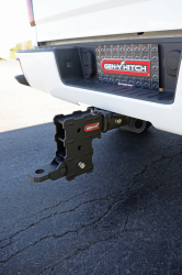 Phantom Series- 2 Inch Hollow Shank, 3 pocket 4.5 Inch Drop, 5k Towing, .5K TW With GH-102541 Ball Mount & GH-102359 Pin And Clip Gen Y Hitch
