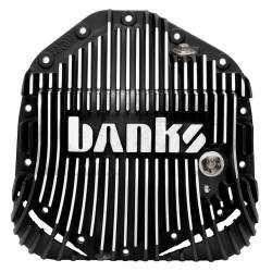 Ram-Air Differential Cover Kit for 19-26 Ram and 20-26 Chevy/GMC, with 11.5 inch or 12 inch 14-Bolt AAM Rear Axle Satin Black/Machined Banks Power