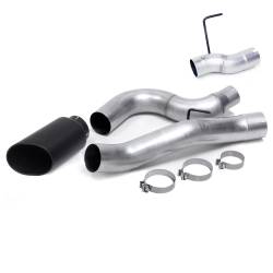 Banks Power - Monster Exhaust System 5-inch Single Exit Cerakote Black Tip for 13-18 Ram 2500/3500 6.7L Cummins Mega-Cab SB Banks Power - Image 2