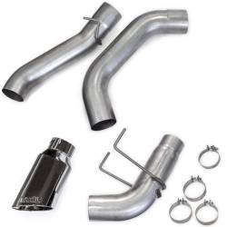 Banks Power - Monster Exhaust System for 19-24 RAM 2500/3500 6.7L Cummins Crew Cab Short Bed (SRW) Chrome-Plated Stainless Tip Banks Power - Image 2