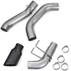 Banks Power - Monster Exhaust System for 19-24 Ram 2500/3500 6.7L Cummins Crew Cab Short Bed (SRW) Cerakote Black Tip Banks Power - Image 2
