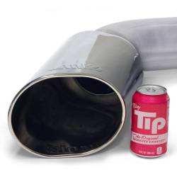 Banks Power - Monster Exhaust System for 19-24 RAM 2500/3500 6.7L Cummins Crew Cab Long Bed (SRW) Chrome-Plated Stainless Tip Banks Power - Image 4