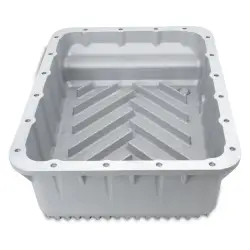 PPE Diesel - 2013-2024 RAM 2500/3500 6.7L Cummins Aisin AS69RC Heavy-Duty Cast Aluminum Transmission Pan - Brushed Fins - Image 3