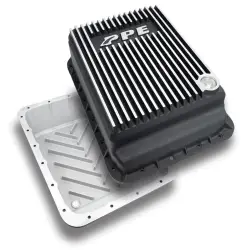 2013-2024 RAM 2500/3500 6.7L Cummins Aisin AS69RC Heavy-Duty Cast Aluminum Transmission Pan - Brushed Fins