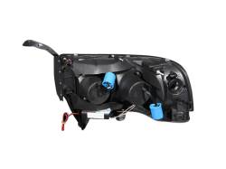 ANZO USA - Headlight Set Projector w/Halo Clear Lens Chrome Housing Pair CCFL Does Not Fit 99-01 Ram Models With Sport Package Dodge Ram 1500 1997-2001, Dodge Ram 2500/3500 1994-2002 ANZO USA - Image 2