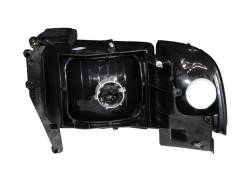 ANZO USA - Headlight Set Crystal Clear Lens Chrome Housing Pair Does Not Fit 99-01 Ram Models With Sport Package Dodge Ram 1500 1997-2001, Dodge Ram 2500/3500 1994-2002 ANZO USA - Image 2