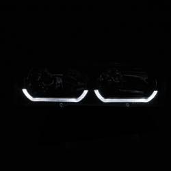 ANZO USA - Headlight Set Crystal Clear Lens Black Housing Pair W/Low Brow Chevy/GMC Trucks/SUVs 1988-2000 ANZO USA - Image 3