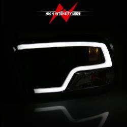 ANZO USA - Projector Headlights Plank Style Design BlackRam 1500/2500/3500 2011-2018 ANZO USA - Image 6