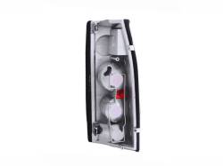 ANZO USA - Tail Light Set Clear Lens Chrome Housing 3D Style Pair Chevy/GMC/Cadillac Trucks/SUVs 1988-2000 ANZO USA - Image 2