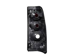 ANZO USA - Tail Light Set Clear Lens Chrome Housing Pair Does Not Fit 3500 Series Or Stepside Models Chevrolet Silverado 1500/2500 1999-2002, 1500 HD/2500 HD/3500 2001-2002, GMC Sierra 1500 1999-2007, 1500 HD/2500 HD 2001-2007, 2500 1999-2004 ANZO USA - Image 2