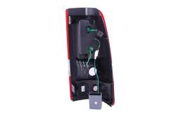 ANZO USA - Tail Light Set LED Clear Lens Black Housing Pair This Housing Has 4 Socket Ports Chevrolet Silverado 1500/1500 HD/2500 HD/3500 2003-2007, 2500 2003-2006 ANZO USA - Image 2