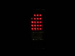 ANZO USA - Tail Light Set LED Clear Lens Black Housing Pair This Housing Has 4 Socket Ports Chevrolet Silverado 1500/1500 HD/2500 HD/3500 2003-2007, 2500 2003-2006 ANZO USA - Image 3