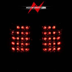 ANZO USA - Tail Light Set LED Red/Clear Lens Pair Does Not Fit 3500 Series Or Stepside Models Chevrolet Silverado 1500/2500 1999-2007, 2500 HD 2001-2007, 3500 HD 2007, GMC Sierra 1500 1999-2007, 2500 1999-2004 ANZO USA - Image 9