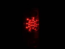 ANZO USA - Tail Light Set LED Clear Lens Chrome Housing Pair Ford F-150 1997-2003, Ford F-150 Heritage 2004, Ford F-250 1997-1999, Ford F-250/F-350 Super Duty 1999-2007 ANZO USA - Image 2
