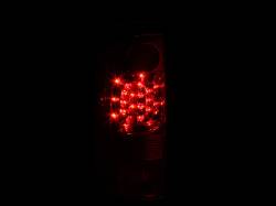 ANZO USA - Tail Light Set LED Clear Lens Chrome Housing Pair Ford F-150 1997-2003, Ford F-150 Heritage 2004, Ford F-250 1997-1999, Ford F-250/F-350 Super Duty 1999-2007 ANZO USA - Image 3