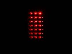 ANZO USA - Tail Light Set LED Clear Lens Black Housing Pair Dodge Ram 1500 2007-2008, 2500/3500 2007-2009 ANZO USA - Image 2