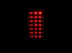 ANZO USA - Tail Light Set LED Clear Lens Black Housing Pair Dodge Ram 1500 2007-2008, 2500/3500 2007-2009 ANZO USA - Image 3