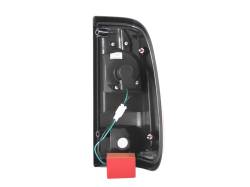 ANZO USA - Tail Light Set LED Clear Lens Chrome Housing Pair Ford F-250 Super Duty/F-350/F-450/F-550 Super Duty 2008-2016 ANZO USA - Image 2
