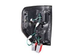 ANZO USA - Tail Light Set LED Red/White Clear Lens Chrome Housing Pair Ford F-150 2009-2014 ANZO USA - Image 2