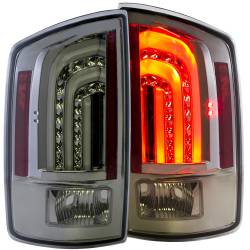 Tail Light Set LED Smoke Lens G2 Pair Dodge Ram 2500/3500 2009 ANZO USA