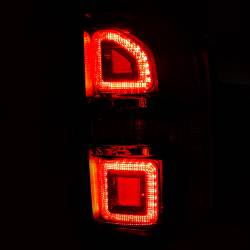 ANZO USA - Tail Light Set LED Red/Clear Lens G2 Pair GMC Sierra 1500/2500 HD 2014-2015 ANZO USA - Image 3