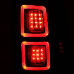 ANZO USA - Tail Light Set LED Clear Lens Black Housing Pair Dodge Ram 1500/2500/3500 2009-2010, Ram 1500/2500/3500 2011-2018, Ram 1500 2019-2023 ANZO USA - Image 3