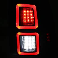 ANZO USA - Tail Light Set LED Clear Lens Black Housing Pair Dodge Ram 1500/2500/3500 2009-2010, Ram 1500/2500/3500 2011-2018, Ram 1500 2019-2023 ANZO USA - Image 5