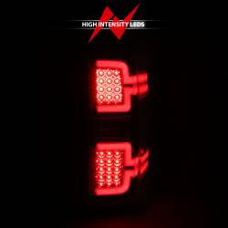 ANZO USA - Tail Light Led Taillights Red/Clear W/ Sequential Chevrolet Silverado 1500/2500 2014-2018, 2500 HD/3500 HD 2014-2019, 3500 2015-2018, GMC Sierra 3500 HD 2015-2019 ANZO USA - Image 6