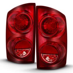 ANZO USA - Tail Light Set Red Lens (Oe) Dodge Ram 1500/2500/3500 2007-2008 ANZO USA - Image 2