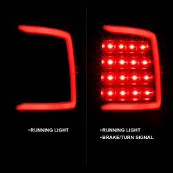 ANZO USA - Tail Light Set LED Black Housing Clear Lens PairRam 1500/2500/3500 2011-2018 ANZO USA - Image 2