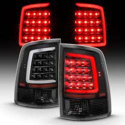 ANZO USA - Tail Light Set LED Black Housing Clear Lens PairRam 1500/2500/3500 2011-2018 ANZO USA - Image 7