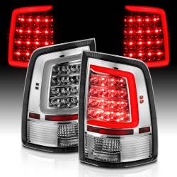ANZO USA - Tail Light Set LED Chrome Housing Clear Lens PairRam 1500/2500/3500 2011-2018 ANZO USA - Image 7
